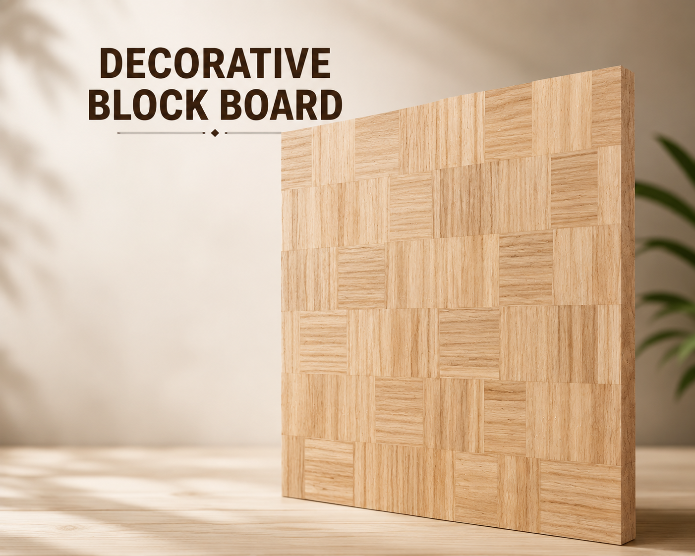 Decorative Block Board