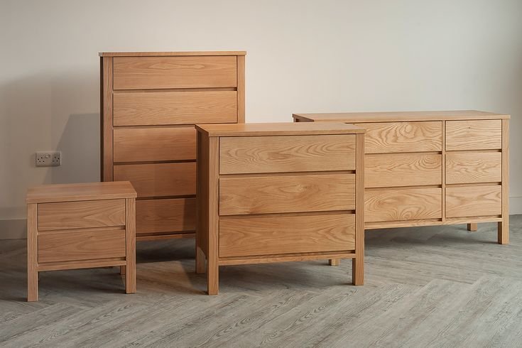 Wooden Chest of Drawers - alternate view